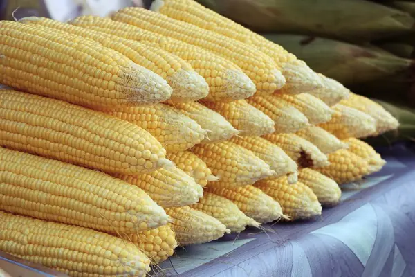 Markette taze Mısır