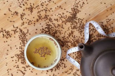 Perilla frutescens tohum çay ile