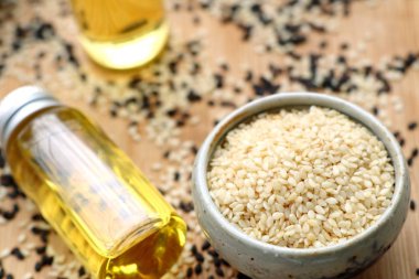 Susam yağı ile tohum