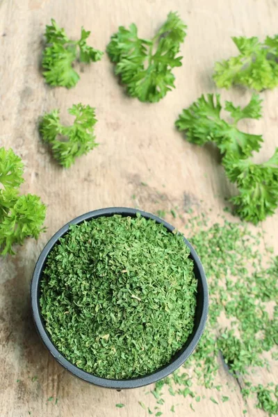 Kuru ot maydanoz yaprakları