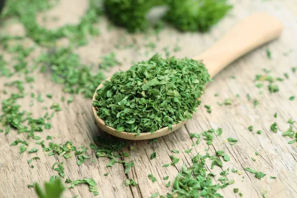 Kuru ot maydanoz yaprakları