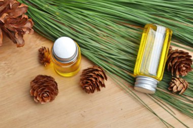 temel çam yağı ve koni