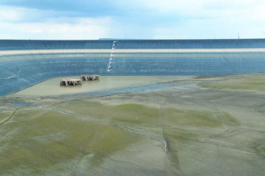 Su depolama baraj elektrik için