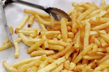 Patates kızartması sokak gıda