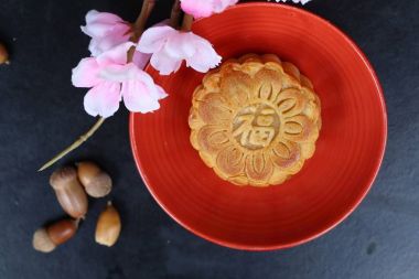 Mooncake festival ahşap