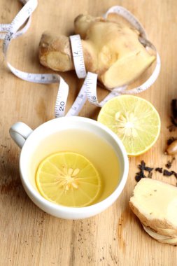 limon ile zencefil çayı