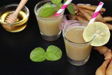 zencefil limon suyuyla