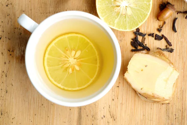 limon ile zencefil çayı