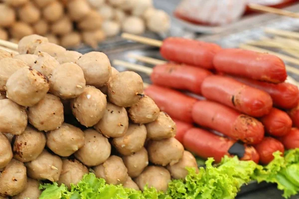 Izgara Köfte ve sosis