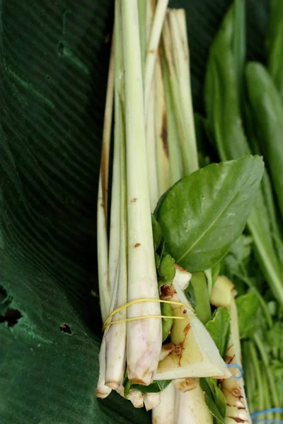 Hierba de limón en el mercado — Foto de Stock