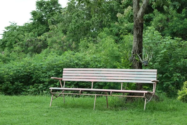 Panchina nel parco — Foto Stock