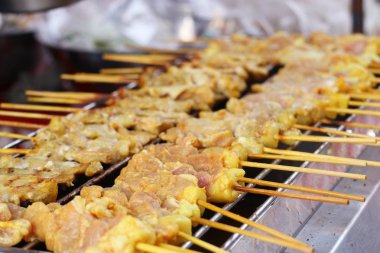 Tay biftek kavrulmuş domuz