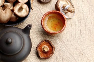 Ganoderma Lucidium sıcak çay