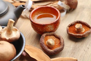 Ganoderma Lucidium sıcak çay