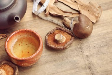 Ganoderma Lucidium sıcak çay