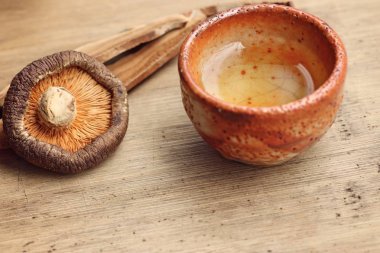 Ganoderma Lucidium sıcak çay