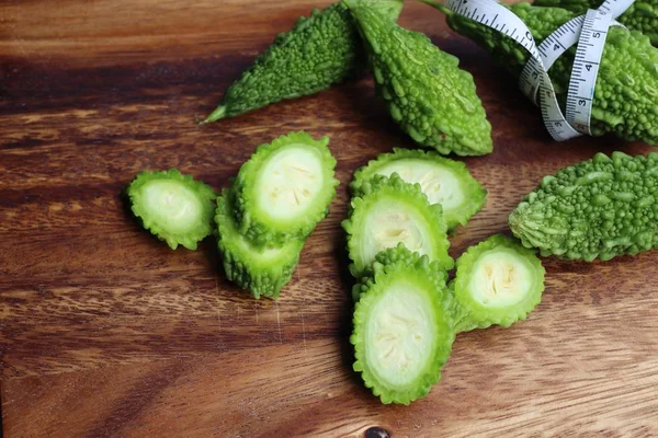 Fresh green bitter melon — Stock Photo, Image