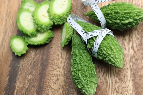 Fresh green bitter melon — Stock Photo, Image