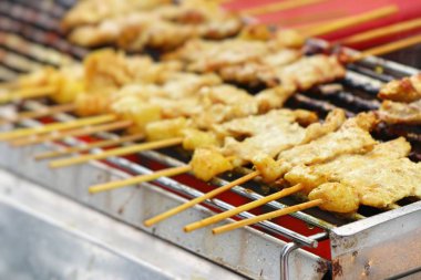 Tay biftek kavrulmuş domuz