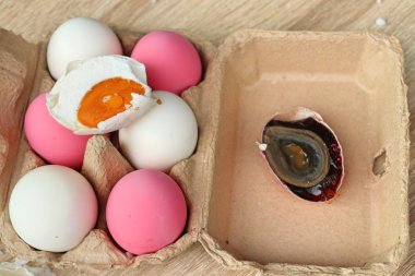 Tuzlu yumurta ve korunmuş yumurta