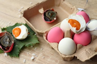 Tuzlu yumurta ve korunmuş yumurta