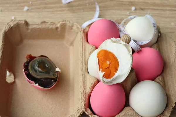 Salted egg and preserved egg