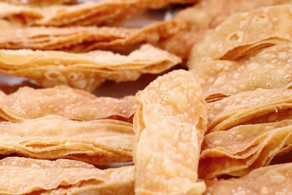 Crispy roti in street food — Stock Photo, Image