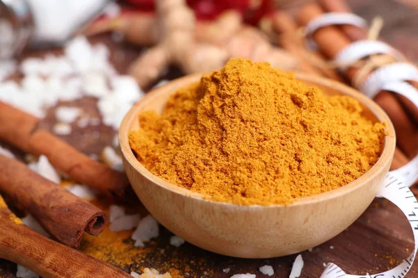 Curry powder and turmeric