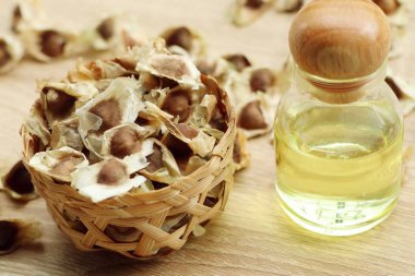 Moringa yağı ile kurutulmuş