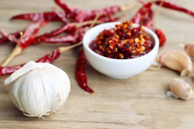 biber salça sarımsak ile