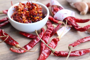 biber salça sarımsak ile