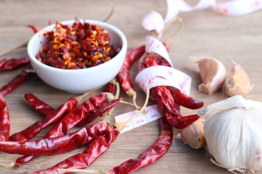 biber salça sarımsak ile