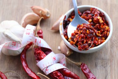 biber salça sarımsak ile