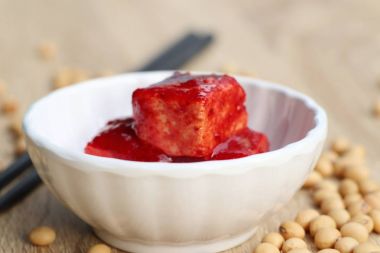 Soya fasulyesi ile kırmızı