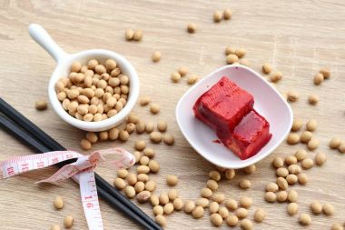 Soya fasulyesi ile kırmızı