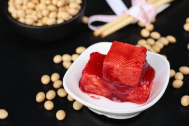 Soya fasulyesi ile kırmızı