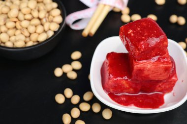 Soya fasulyesi ile kırmızı