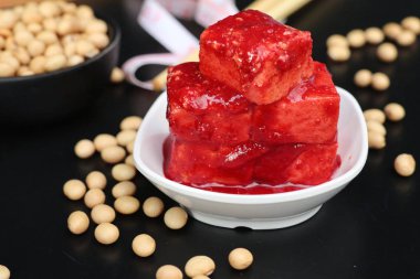 Soya fasulyesi ile kırmızı