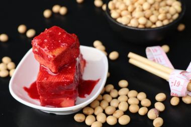 Soya fasulyesi ile kırmızı