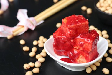 Soya fasulyesi ile kırmızı