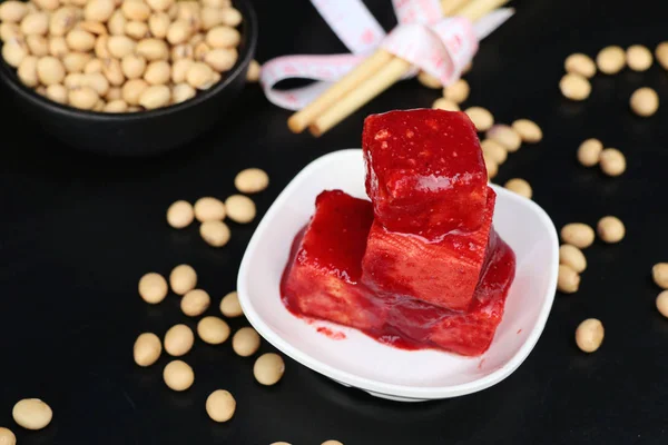 Soya fasulyesi ile kırmızı