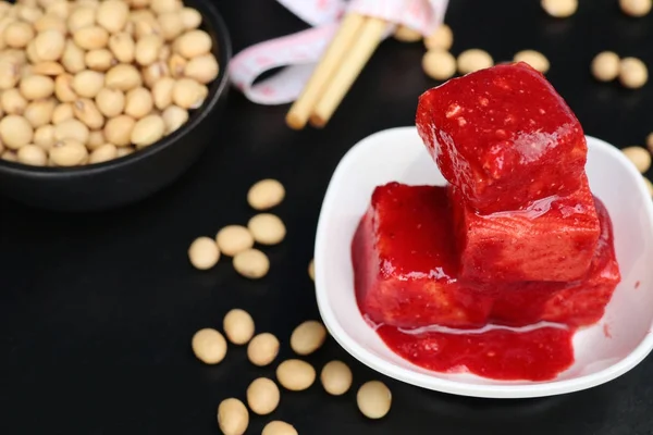 Soya fasulyesi ile kırmızı