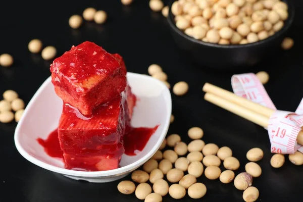 Soya fasulyesi ile kırmızı