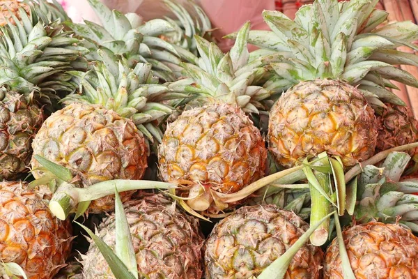 Pineapple on street food — Stock Photo, Image