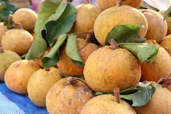 Frutta Santol sul mercato — Foto Stock