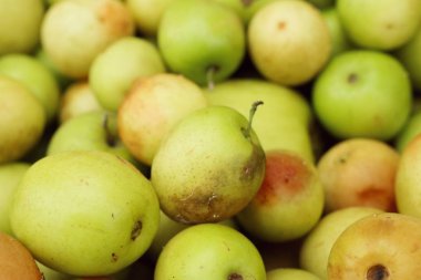 Yeşil elma sokak gıda