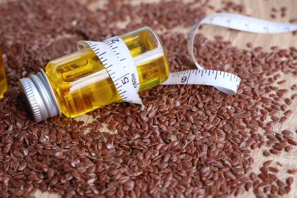 Keten tohumu yağı ile