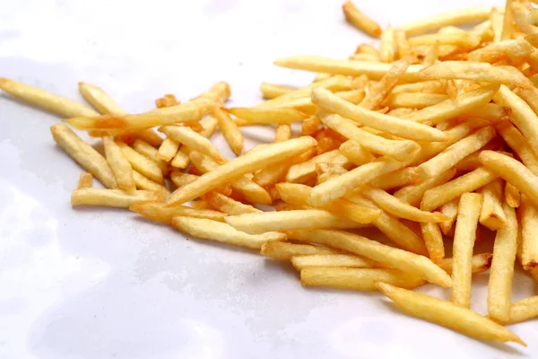 Patatine fritte a cibo di strada — Foto Stock
