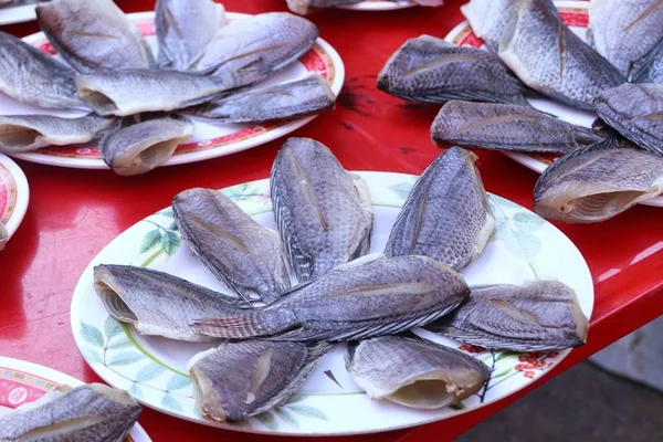 Fisk på marknaden — Stockfoto