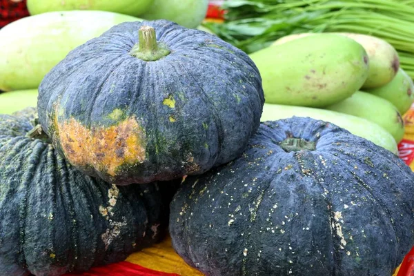 Pumpkin at street food — Stock Photo, Image